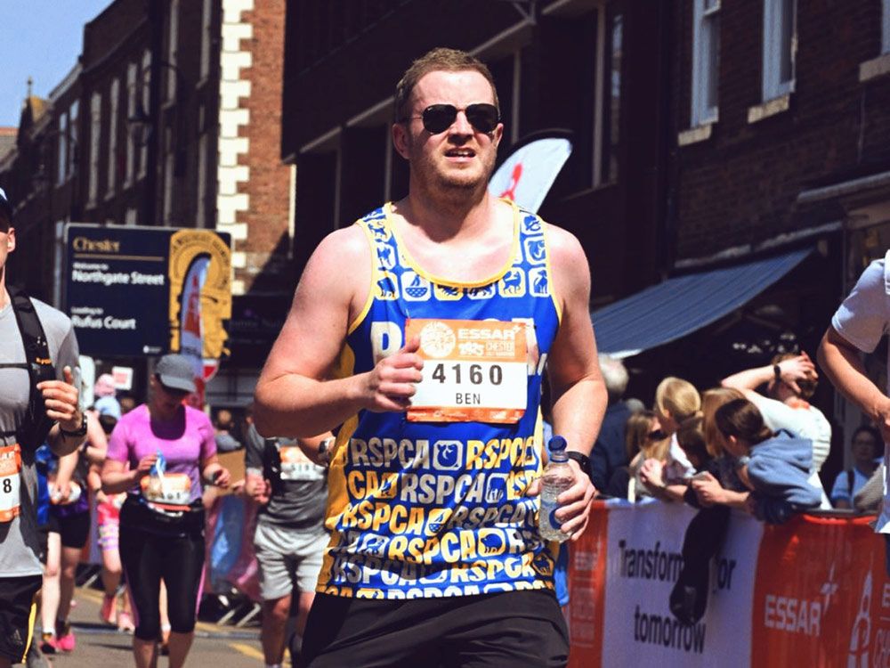 Ben Gilbert Takes on the Chester Half Marathon!