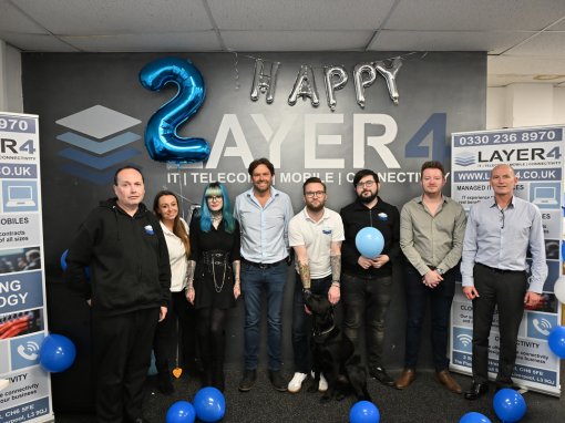 Layer 4 Celebrates 2 Years Of Business IT Support